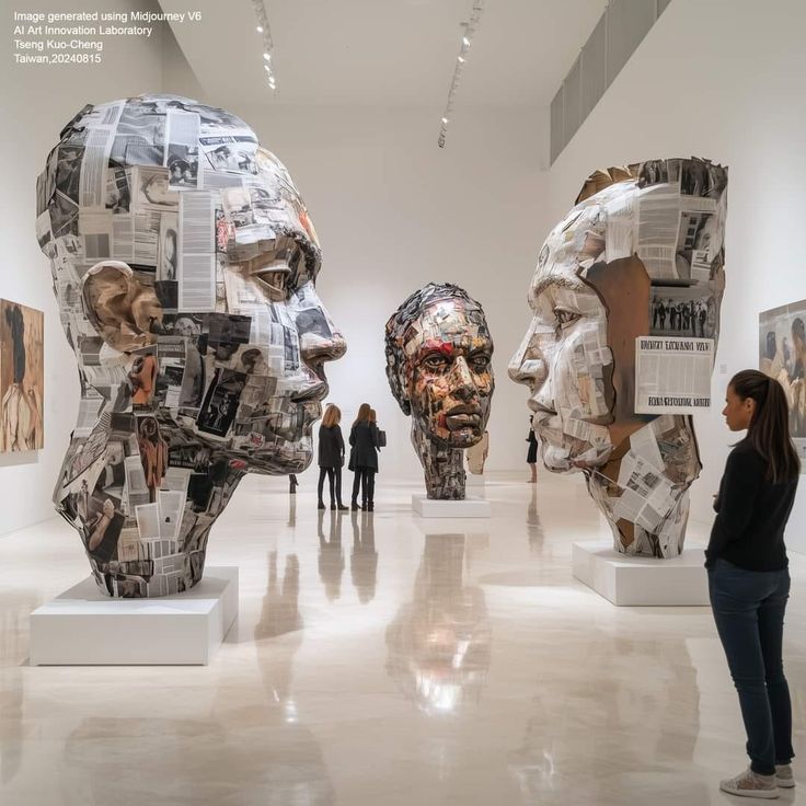 MÉMOIRE FRAGMENTÉE – Sculptures humaines; récits visuels